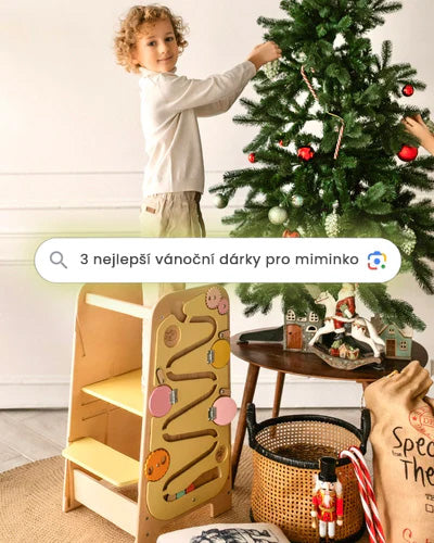 3 nejlepší vánoční dárky pro miminko.