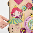 Dřevěný motorický domeček BusyKids – PRINCESS