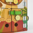 Dřevěný motorický domeček BusyKids – JUNGLE