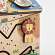 Dřevěný motorický domeček BusyKids – SAFARI