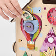 Dřevěný motorický domeček BusyKids – PRINCESS