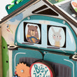 Dřevěný motorický domeček BusyKids – ROAD
