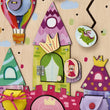 Dřevěný motorický domeček BusyKids – PRINCESS