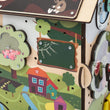 Dřevěný motorický domeček BusyKids – FARM