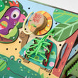 Dřevěný motorický domeček BusyKids – JUNGLE