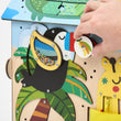 Dřevěný motorický domeček BusyKids – JUNGLE