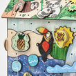 Dřevěný motorický domeček BusyKids – ZOO WORLD