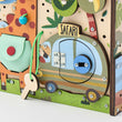 Dřevěný motorický domeček BusyKids – SAFARI