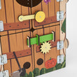 Dřevěný motorický domeček BusyKids – FARM