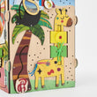 Dřevěný motorický domeček BusyKids – JUNGLE