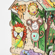 Dřevěný motorický domeček BusyKids – ZOO WORLD