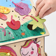 Dřevěný motorický domeček BusyKids – PRINCESS