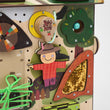 Dřevěný motorický domeček BusyKids – FARM