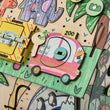 Dřevěný motorický domeček BusyKids – ZOO WORLD