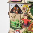 Dřevěný motorický domeček BusyKids – FARM