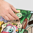 Dřevěný motorický domeček BusyKids – ZOO WORLD
