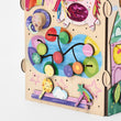 Dřevěný motorický domeček BusyKids – PRINCESS