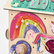 Dřevěný motorický domeček BusyKids – PRINCESS