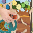 Dřevěný motorický domeček BusyKids – JUNGLE