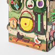 Dřevěný motorický domeček BusyKids – FARM