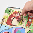 Dřevěný motorický domeček BusyKids – JUNGLE