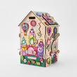 Dřevěný motorický domeček BusyKids – PRINCESS