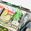 Dřevěný motorický domeček BusyKids – ROAD