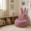 Dětský sedací vak Mommy Rabbit – měkká a silná manšestrová tkanina FEEL