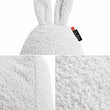 Dětský sedací vak Mommy Rabbit – měkká a hebká tkanina FLUFFY