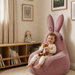 Dětský sedací vak Mommy Rabbit – měkká a silná manšestrová tkanina FEEL