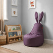 Dětský sedací vak Mommy Rabbit – odolná plátěná tkanina POP