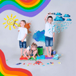 BusyKids Sada ortopedických podložek – 8 dílů