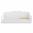 Montessori podlahová postel EMMA 140 × 70 / 160 × 80 cm – bílá