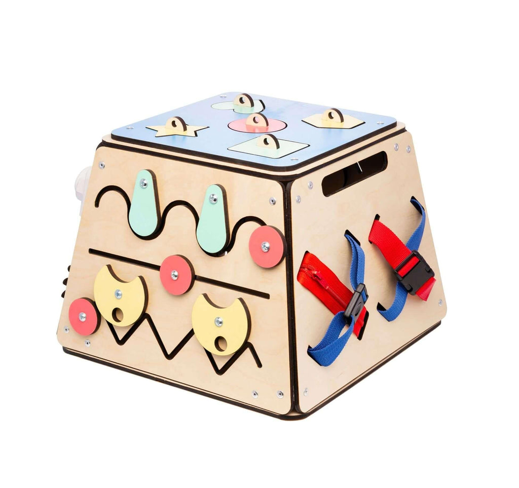 Coffre-fort activity board - Busy-kids.fr