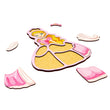 BusyKids Dřevěné puzzle Princezna