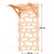 BusyKids Climbway DUO – dvě modulární lezecké panely s hrazdou