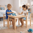 BusyKids - březová sada stolu a židlí