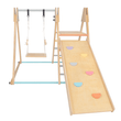 2Kids Toys Dřevěná hrací sestava se skluzavkou