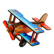 BusyKids Dřevěná 3D stavebnice Turbo letadlo