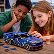 BusyKids Dřevěná 3D stavebnice Sportovní muscle car