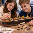 BisuKids Dřevěná 3D stavebnice Titanic