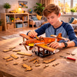 BusyKids Dřevěná 3D stavebnice Bf 109