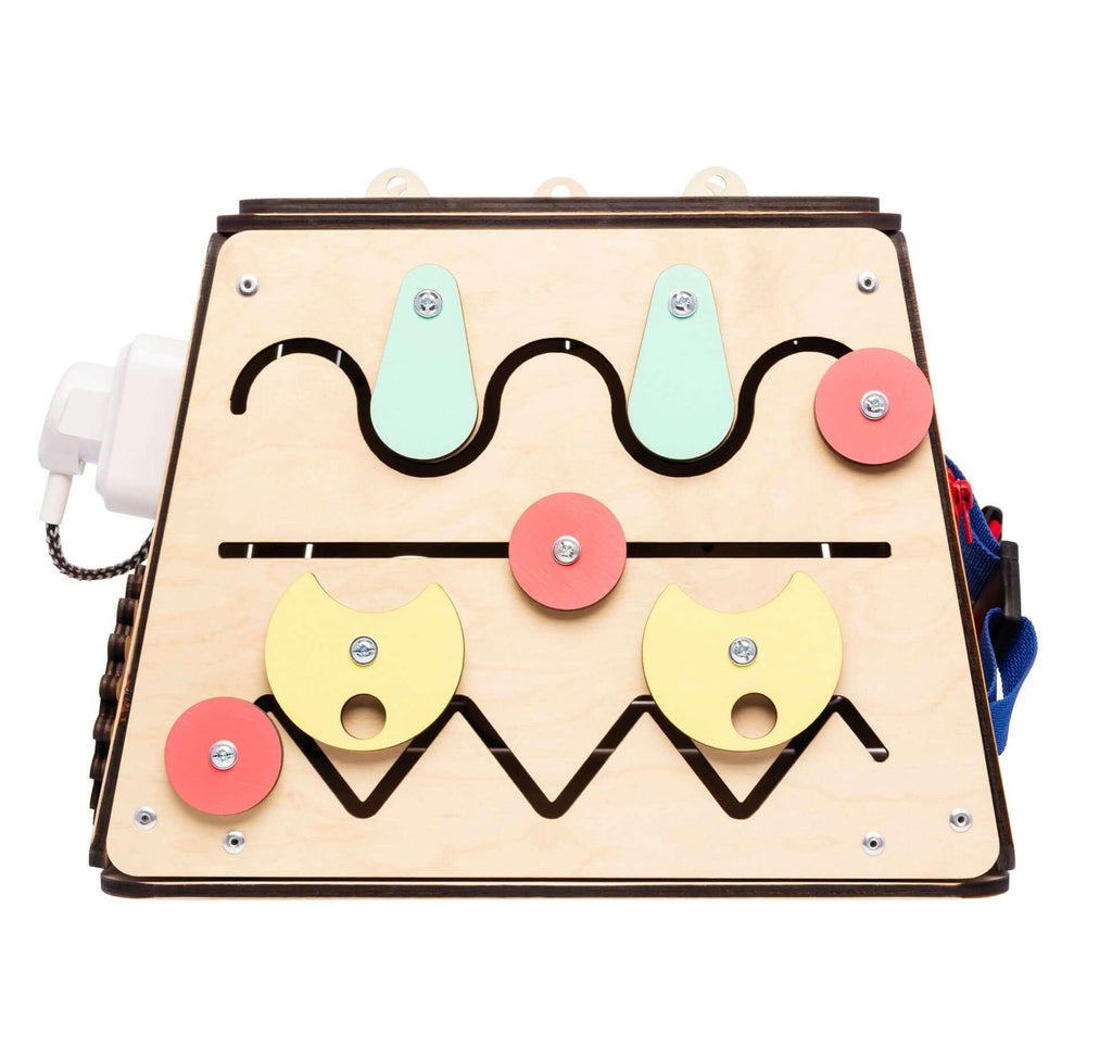 Coffre-fort activity board - Busy-kids.fr
