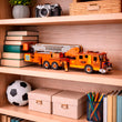 BusyKids Dřevěná 3D stavebnice Hasičský vůz