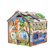 Dřevěný motorický domeček BusyKids – SAFARI