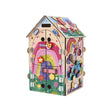 Dřevěný motorický domeček BusyKids – PRINCESS