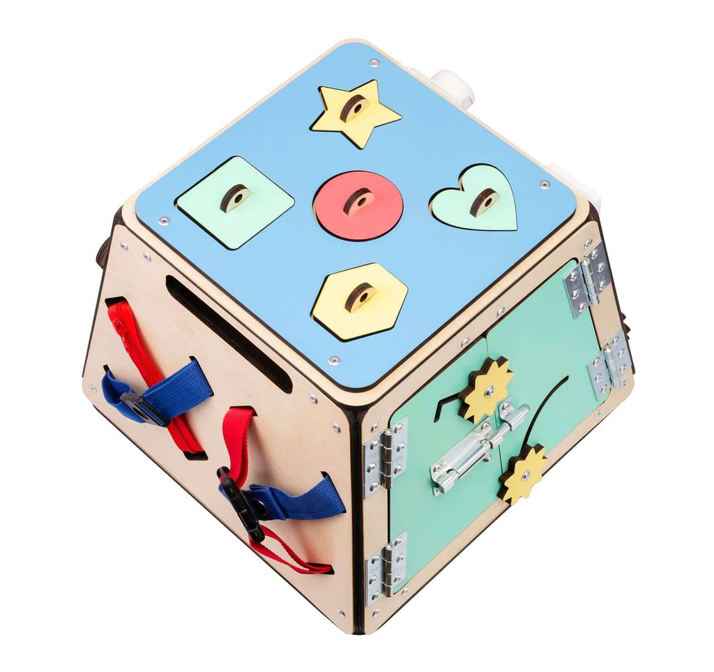 Coffre-fort activity board - Busy-kids.fr
