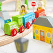 Bigjigs Rail Dřevěná vláčkodráha město a vesnice