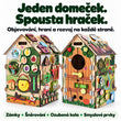 Dřevěný motorický domeček BusyKids – FARM