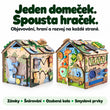 Dřevěný motorický domeček BusyKids – SAFARI